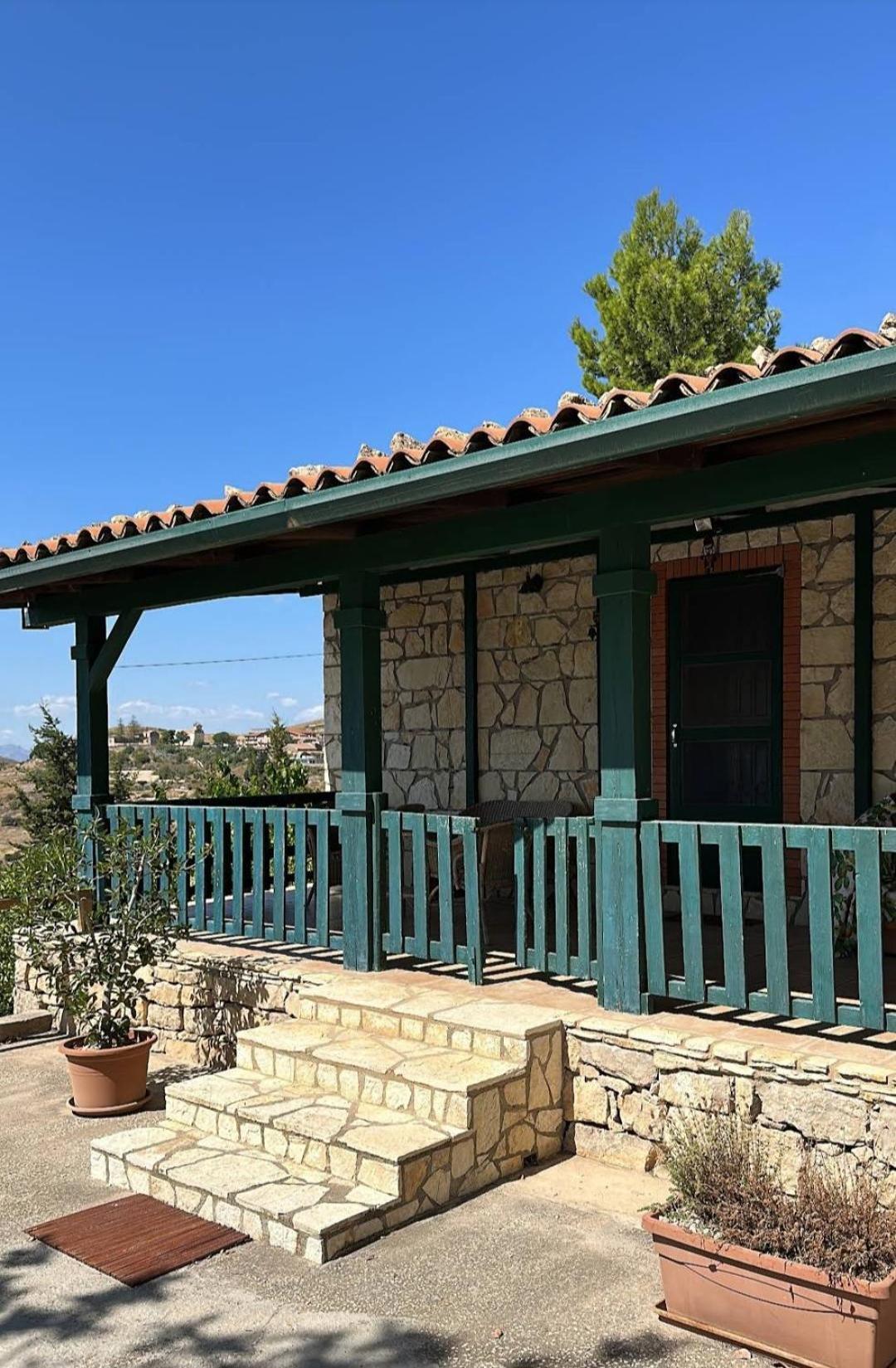 San Placido Green House Villa con Piscina Castel di Iudica Exterior foto